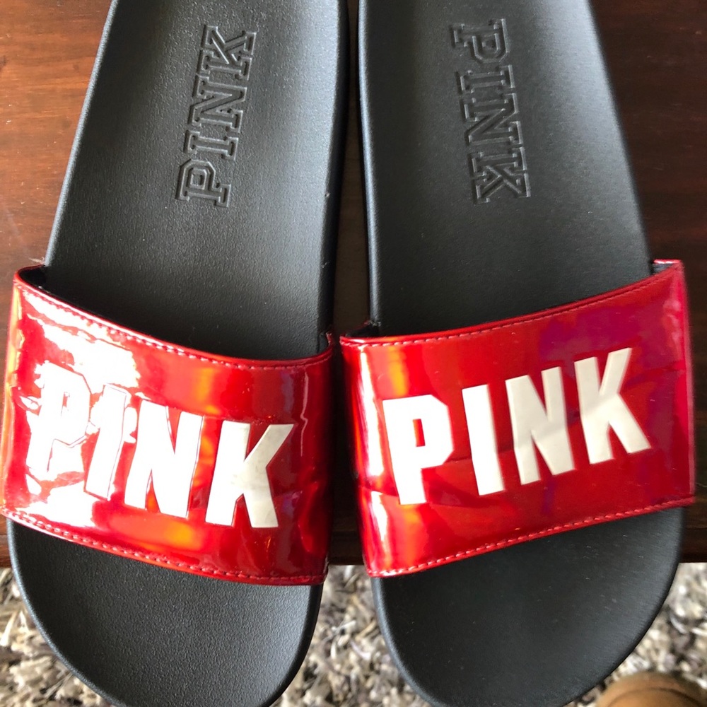 PINK Victoria Secret Slide Flip Flops